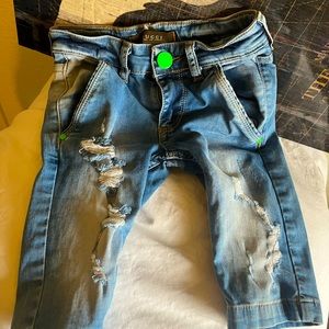 Gucci kids 3/4 cropped Jeans (unisex)